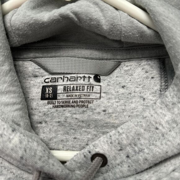 Carhartt Women's Grey Hoodie - Picture 5 of 6